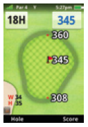 GolfBuddy World - Green View