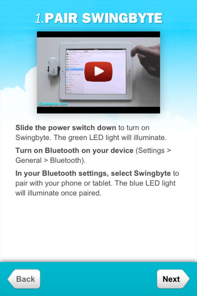 Swingbyte Mobile Golf Swing Analysis Tool